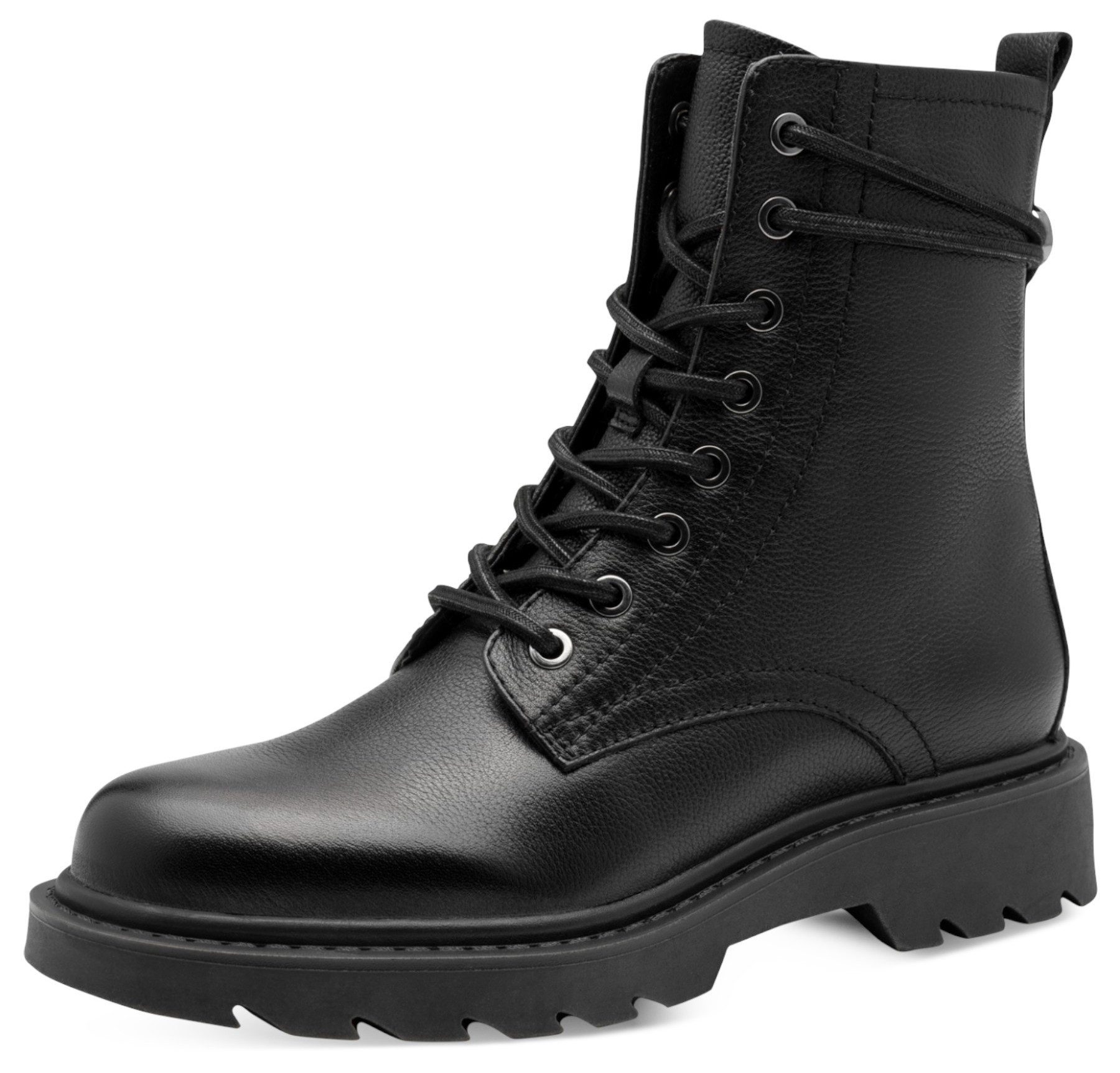 1-25219-45 001 Black Stiefelette