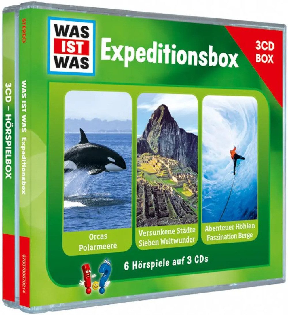 Hörspiel WAS IST WAS 3-CD-Hörspielbox "Expedition"