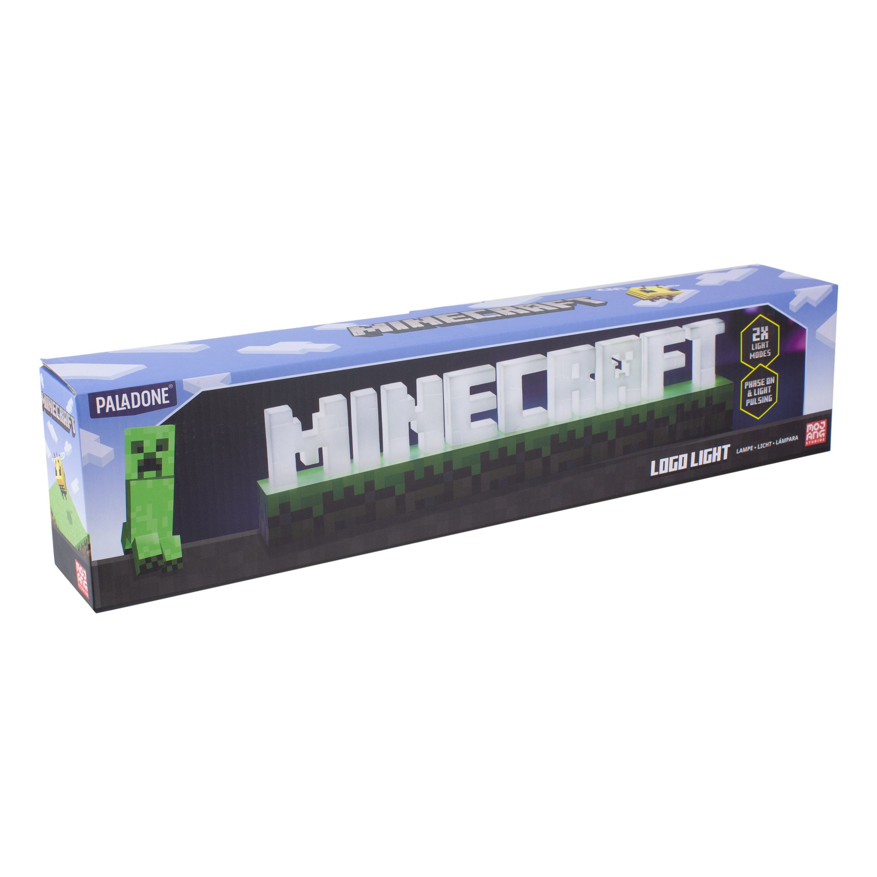 Logo LED Minecraft Leuchte Paladone Dekolicht