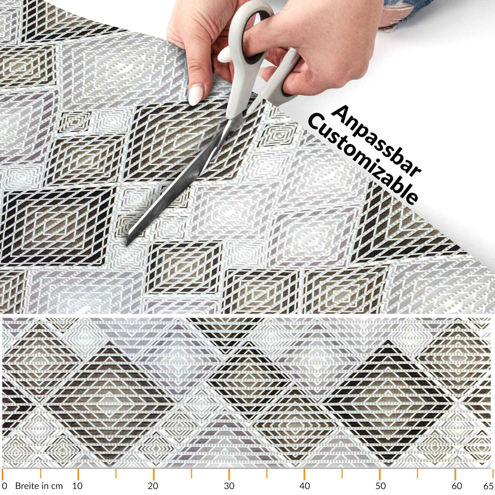 ANRO Schaum-Badematte Antirutschmatte Weichschaummatte Badezimmer Entspannung, Höhe 5 mm, strapazierfähig, Drainage Effekt, Rillen, wasserdurchlässig, rutschhemmend, pflegeleicht, Weich, Rutschfest, Rutschhemmend, Schnelltrockend, mit Drainagelöchern, Modern, Praktisch, PVC, Eckig, Geprägt