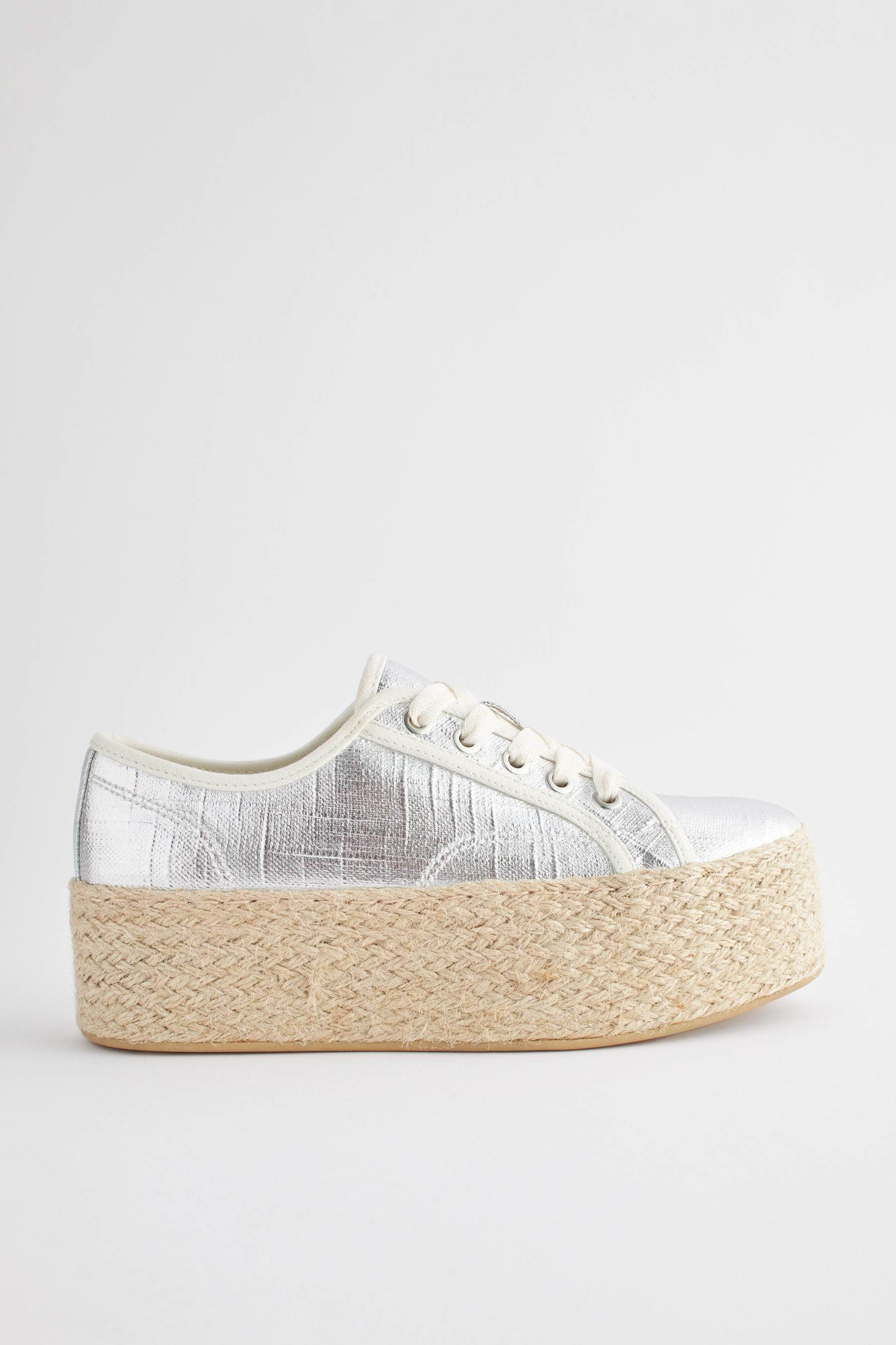 Next Forever Comfort® Espadrille Plateau-Sneaker Sneaker günstig online kaufen