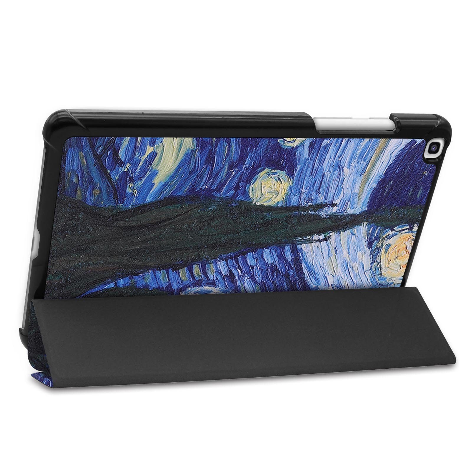 Lobwerk Tablet-Hülle Schutzhülle für Samsung Galaxy Tab A 8 SM-T290 SM-T295 8.0 Zoll, Wake & Sleep Funktion, Sturzdämpfung, Aufstellfunktion