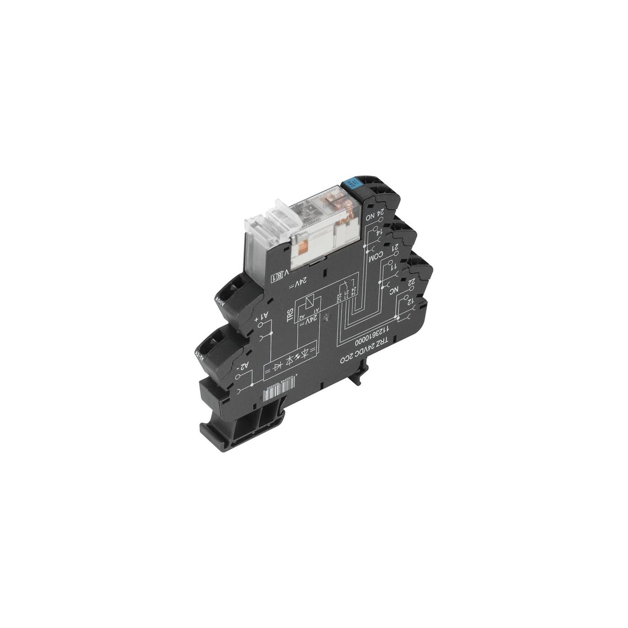 Weidmüller Stromverteiler Weidmüller Relaiskoppler 24V 8A DC+/-20% TRZ 24VDC 2CO AU