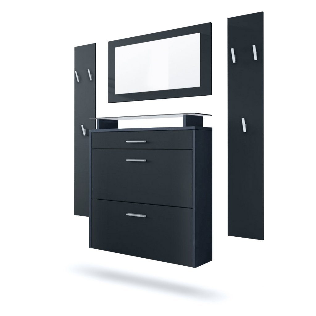 Vladon Garderoben-Set Malea, (Garderobenset bestehend aus 1 Hängeschuhschra günstig online kaufen