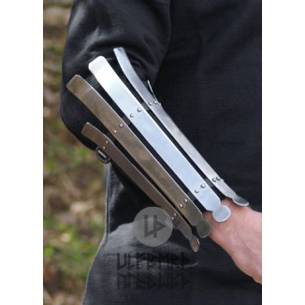 Ritter-Kostüm Wikinger Armschutz, 2mm Stahl