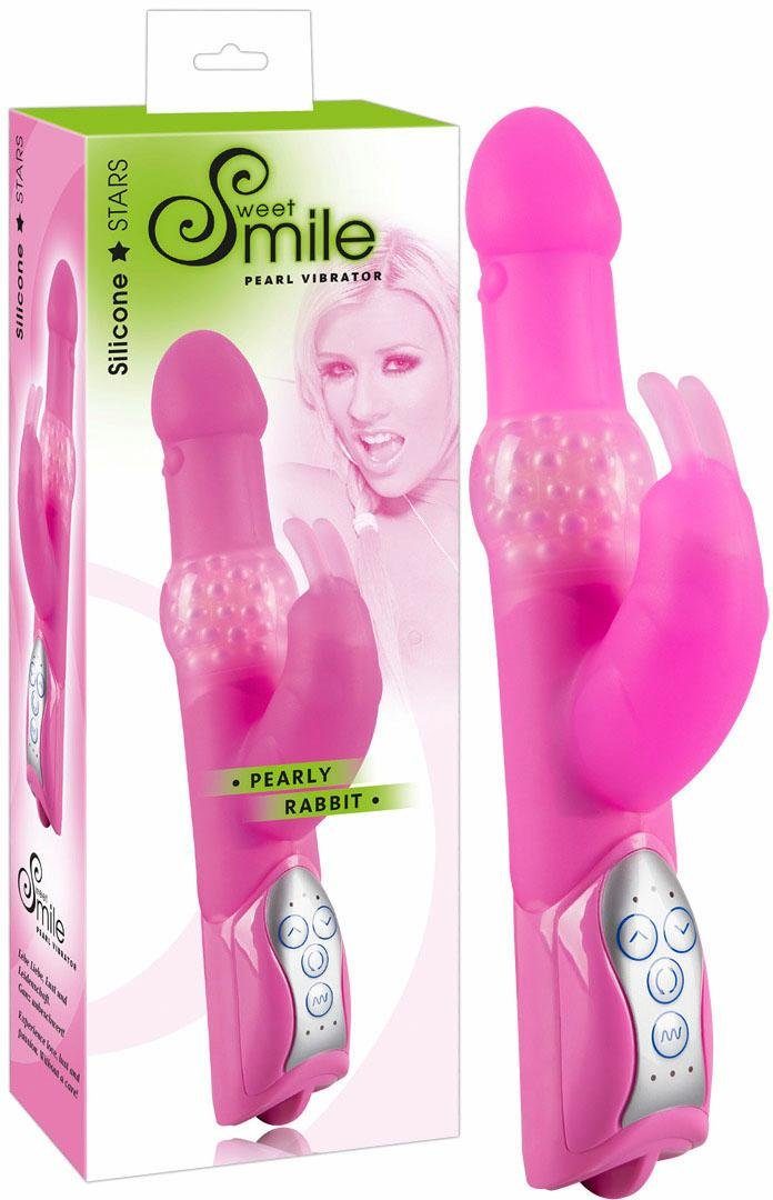 Pearly Rabbit-Vibrator Klitoriszeizer mit Smile Rabbit,