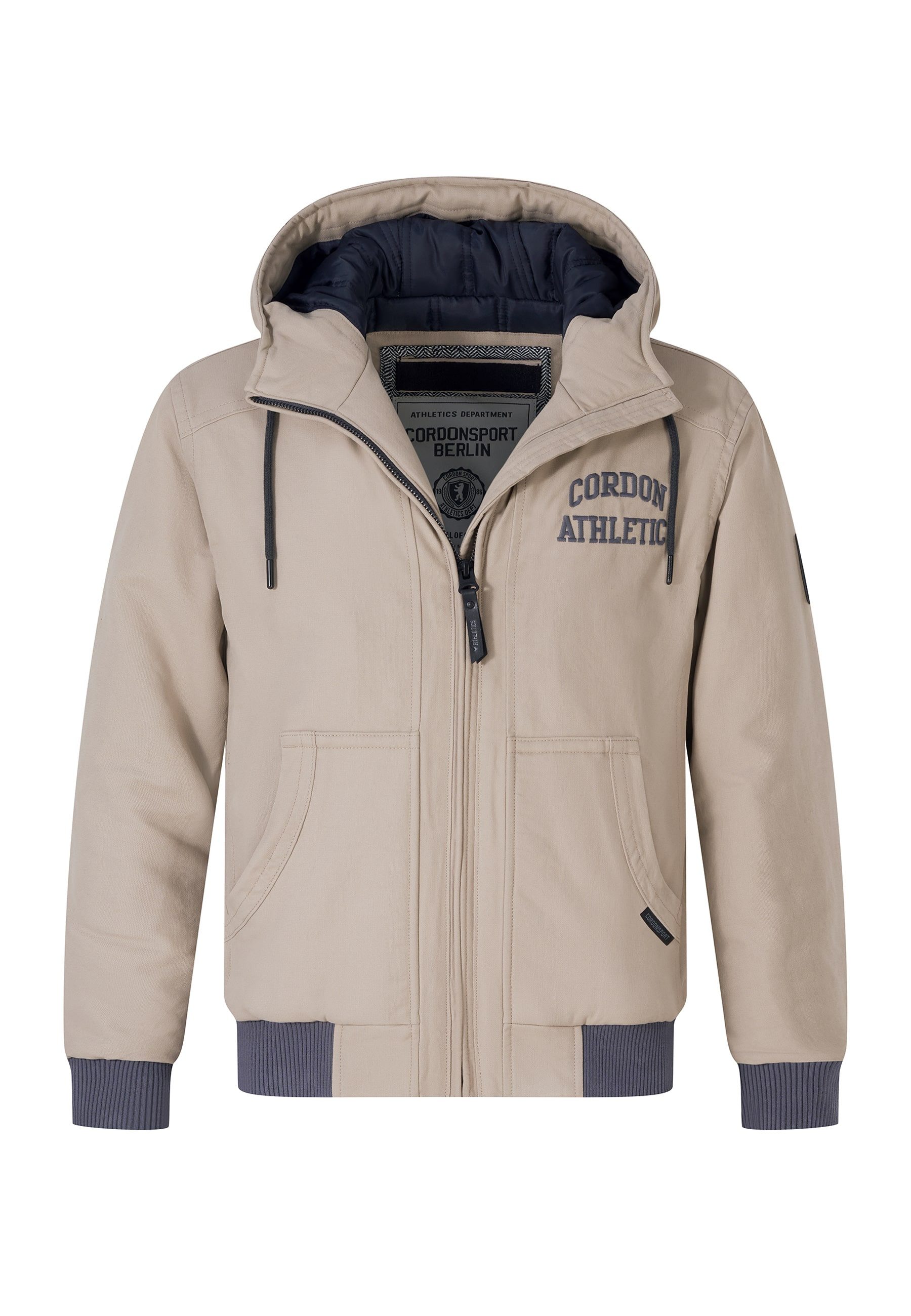 Cordon Sport Outdoorjacke Active Hood In Unifarbe, Mit Kapuze