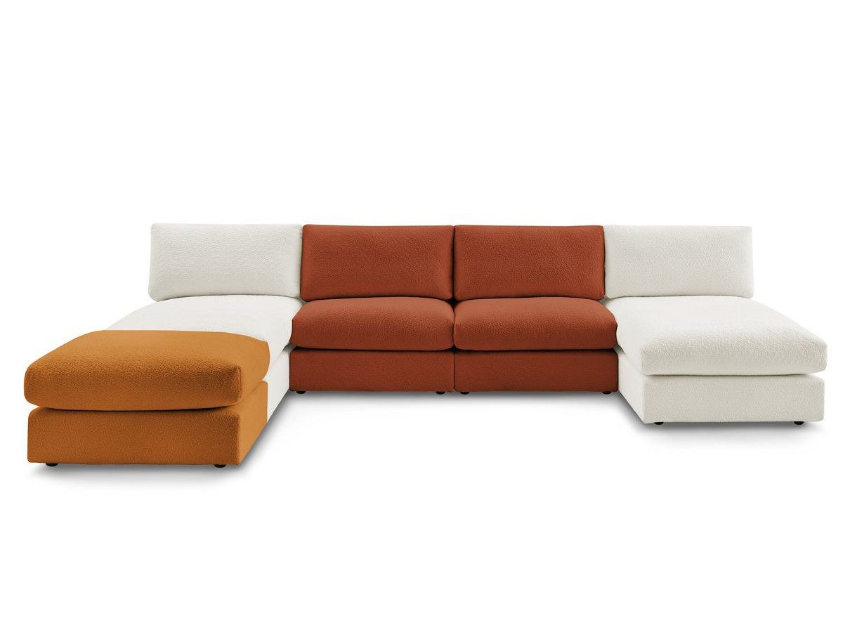 Bobochic Paris Wohnlandschaft Paris, Set 2 Teile, 6-Sitzer, 374x268 cm