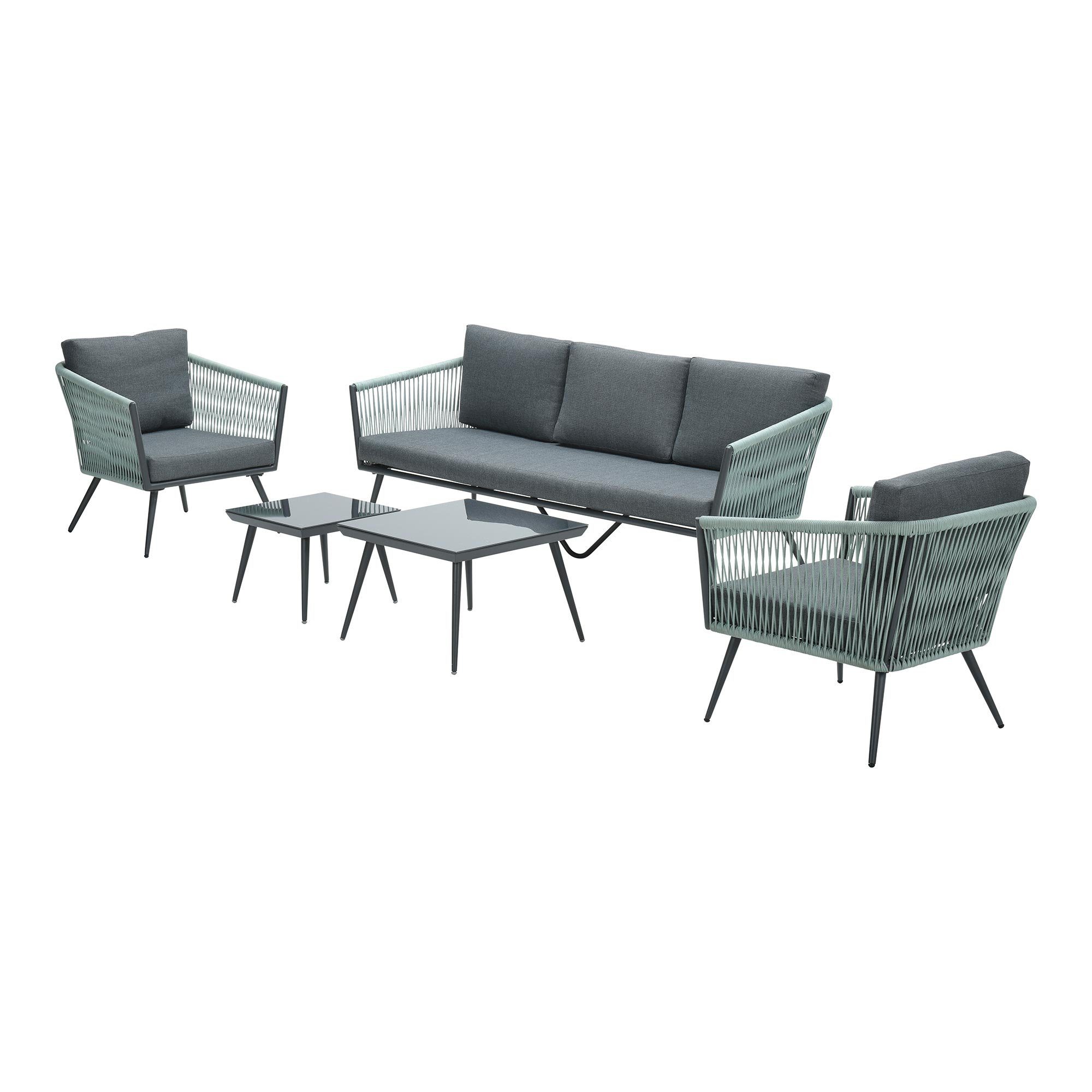 GMD Living GartenloungeSet CANBERRA, (Gartensitzgruppe