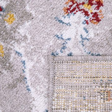 Teppich Kurzflor Teppich Wohnzimmer Vintage Ornamente, Paco Home, Läufer, Höhe: 13 mm