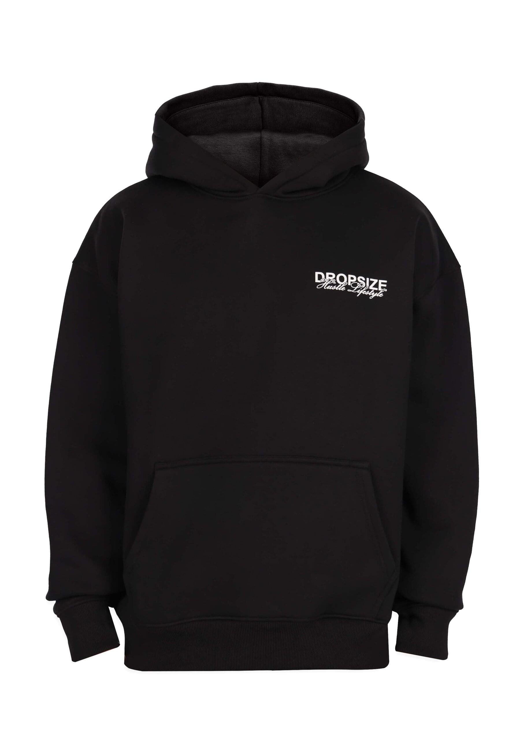Dropsize Kapuzensweatshirt Dropsize HEAVY OVERSIZE HUSTLE LIFESTYLE HOODIE (1-tlg)