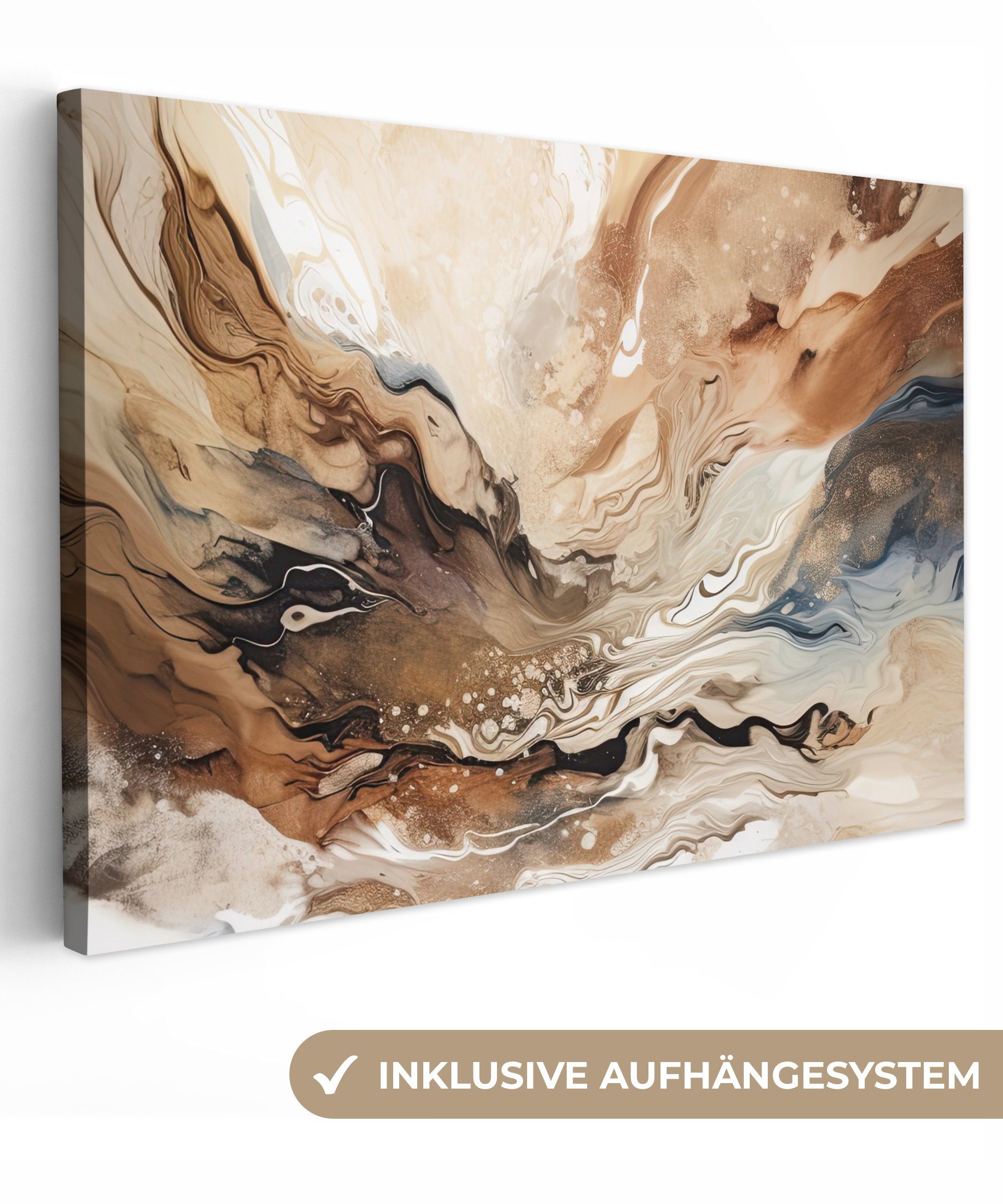 OneMillionCanvasses® Leinwandbild Abstrakt - Kunst - günstig online kaufen