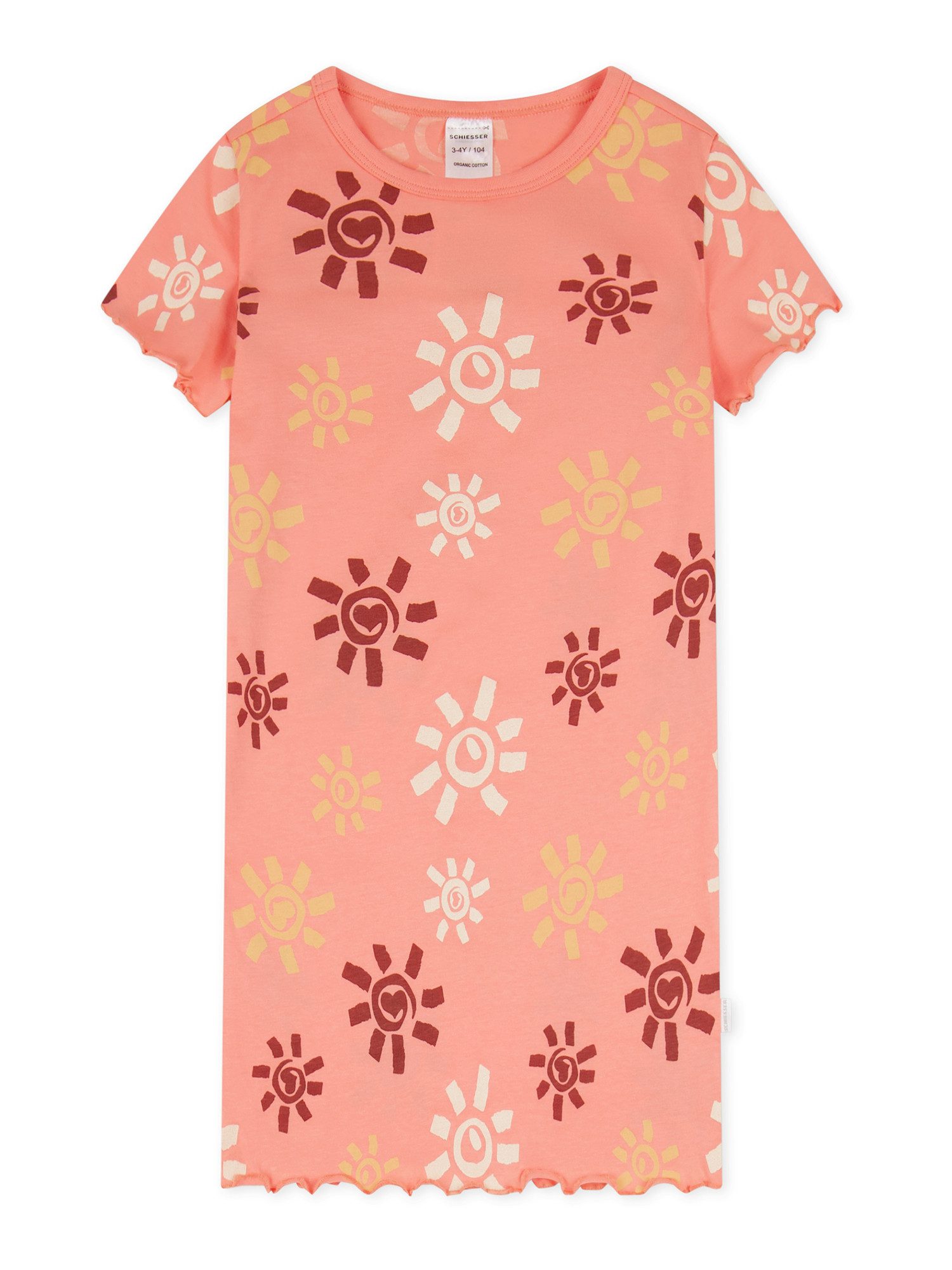 Schiesser Nachthemd Girls World Nacht-hemd schlafmode sleepwear