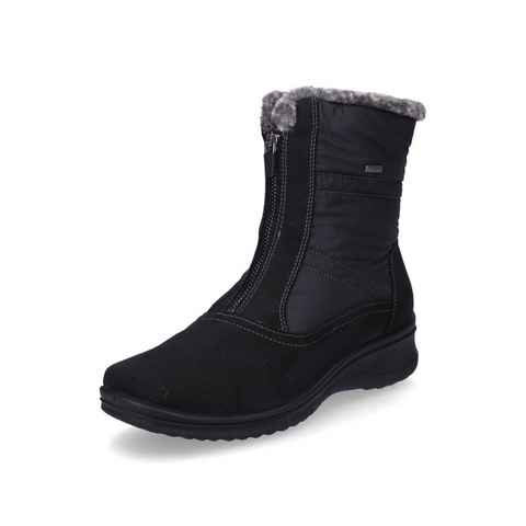 Ara Ara Damen Boot grau schwarz Ankleboots