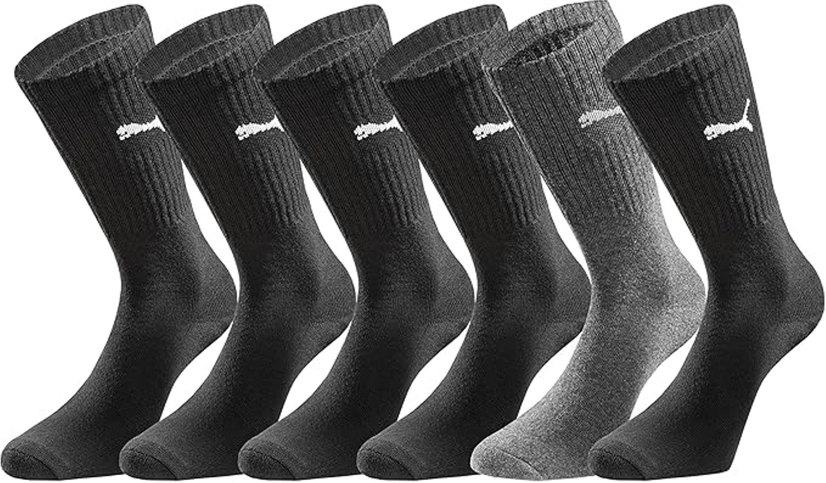 PUMA Sportsocken Puma Crew Sportsocken Tennissocken 6er Pack günstig online kaufen