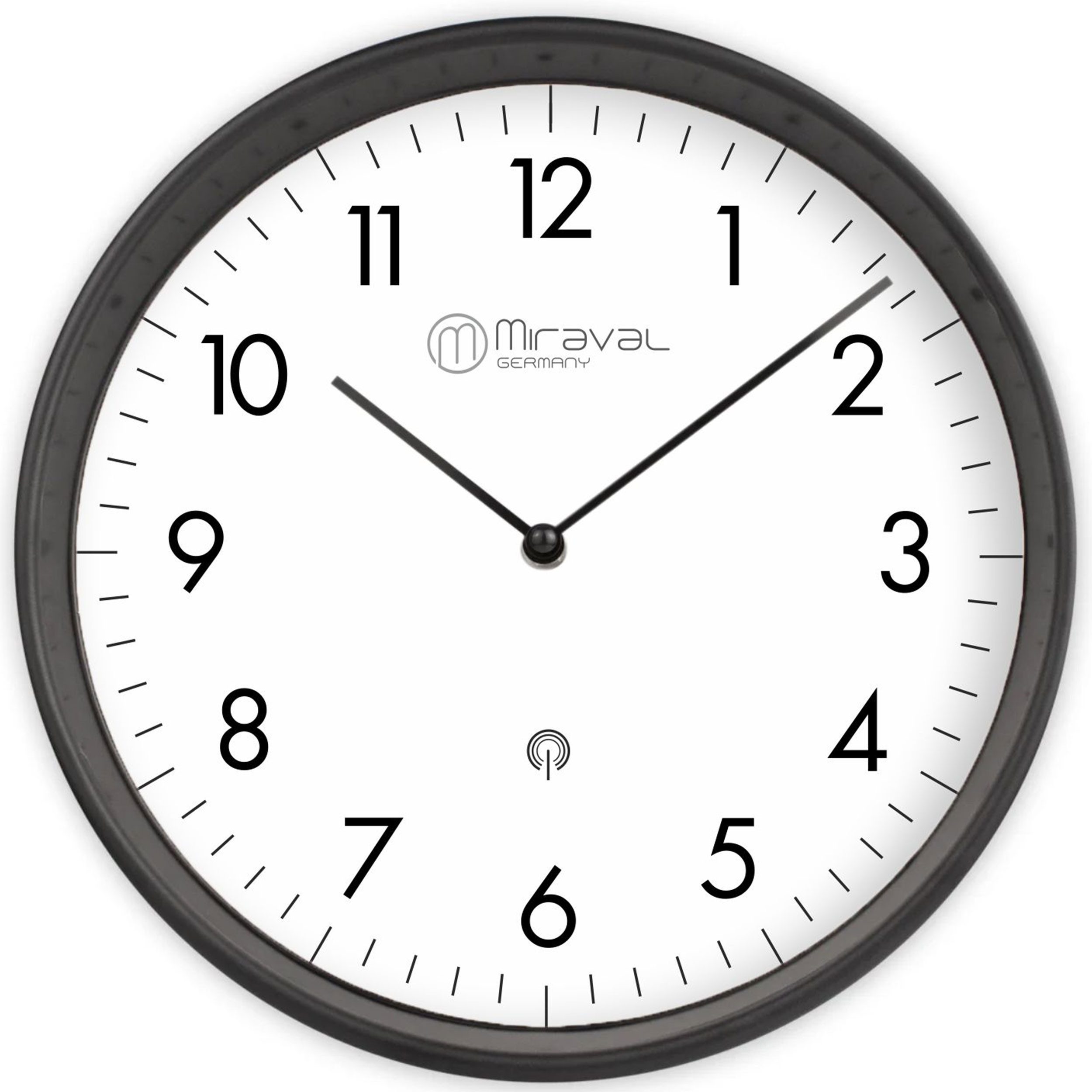 Miraval Funkwanduhr Design Funk-Wanduhr günstig online kaufen