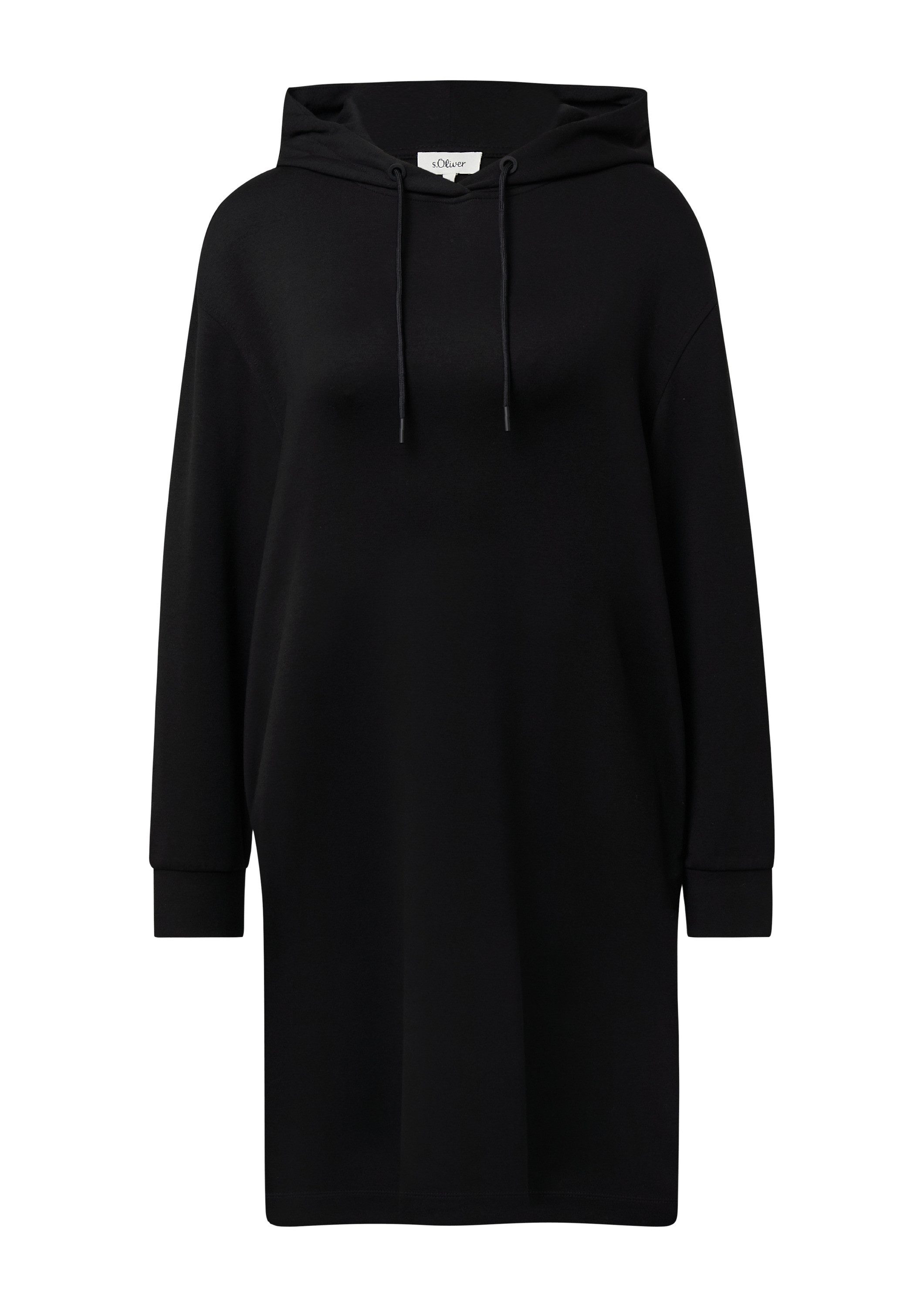 s.Oliver Midikleid Kleid Scuba-Kleid mit Eingrifftaschen und Kapuze günstig online kaufen