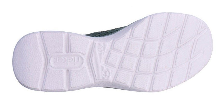 Elastik-Einstieg Slip-On mit Rieker Sneaker mint