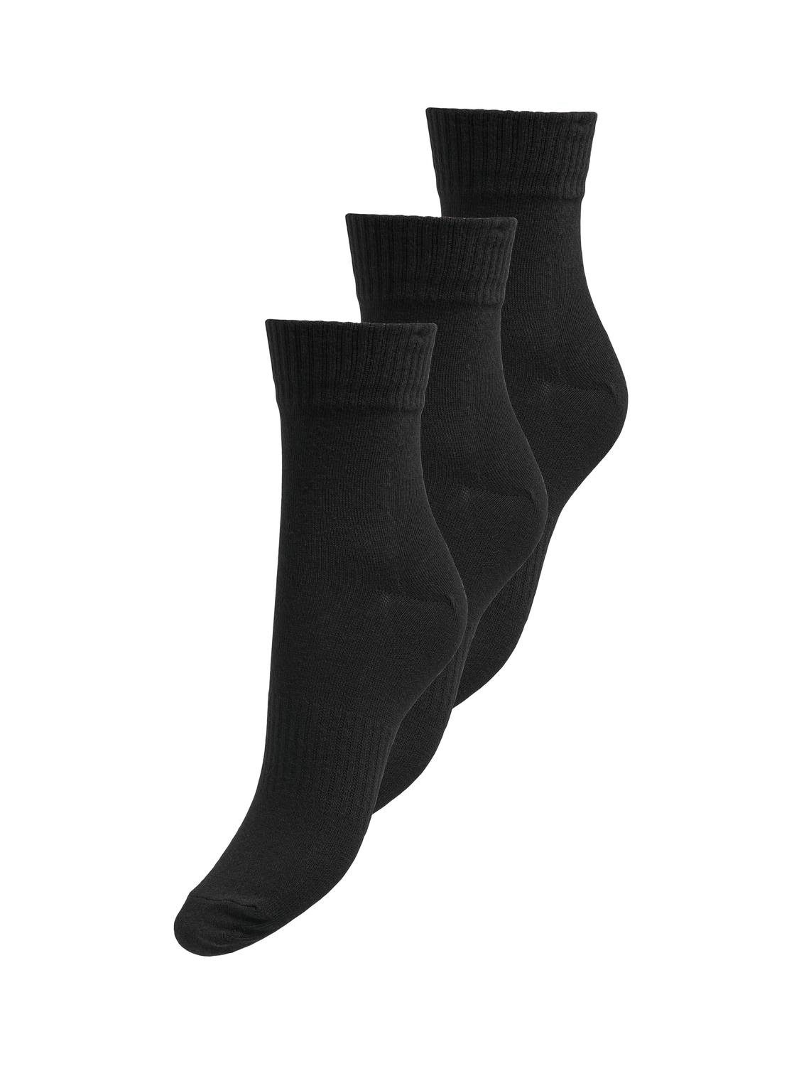 ONLY Socken ONLTINE HEART TENNIS SOCK 3-PACK AC NOOS (Packung, 3-Paar)