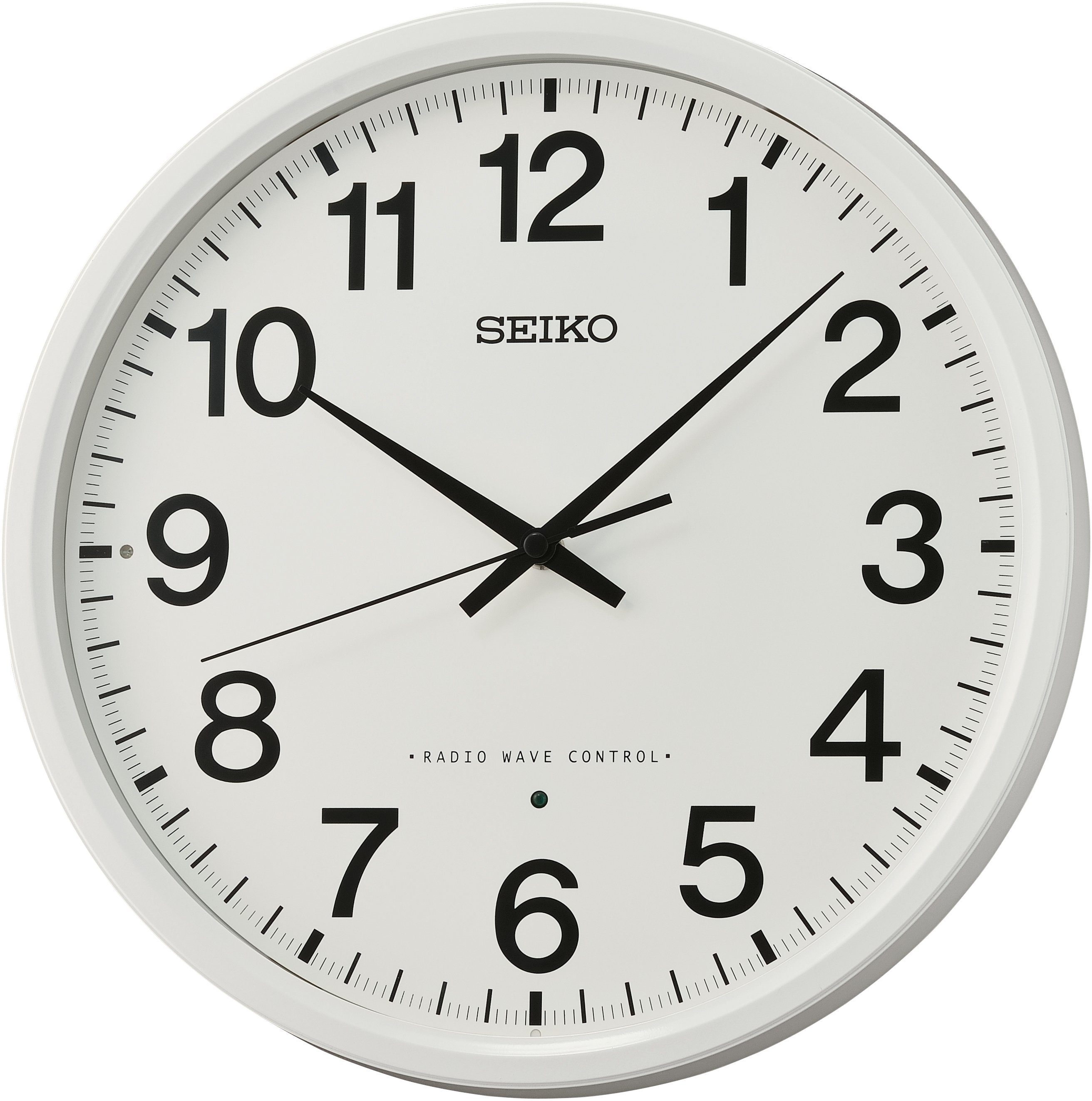 Seiko Funkwanduhr QHR027W (Quarzuhr,Wohnzimmer,Esszimmer,Küche,Arbeitszimme günstig online kaufen
