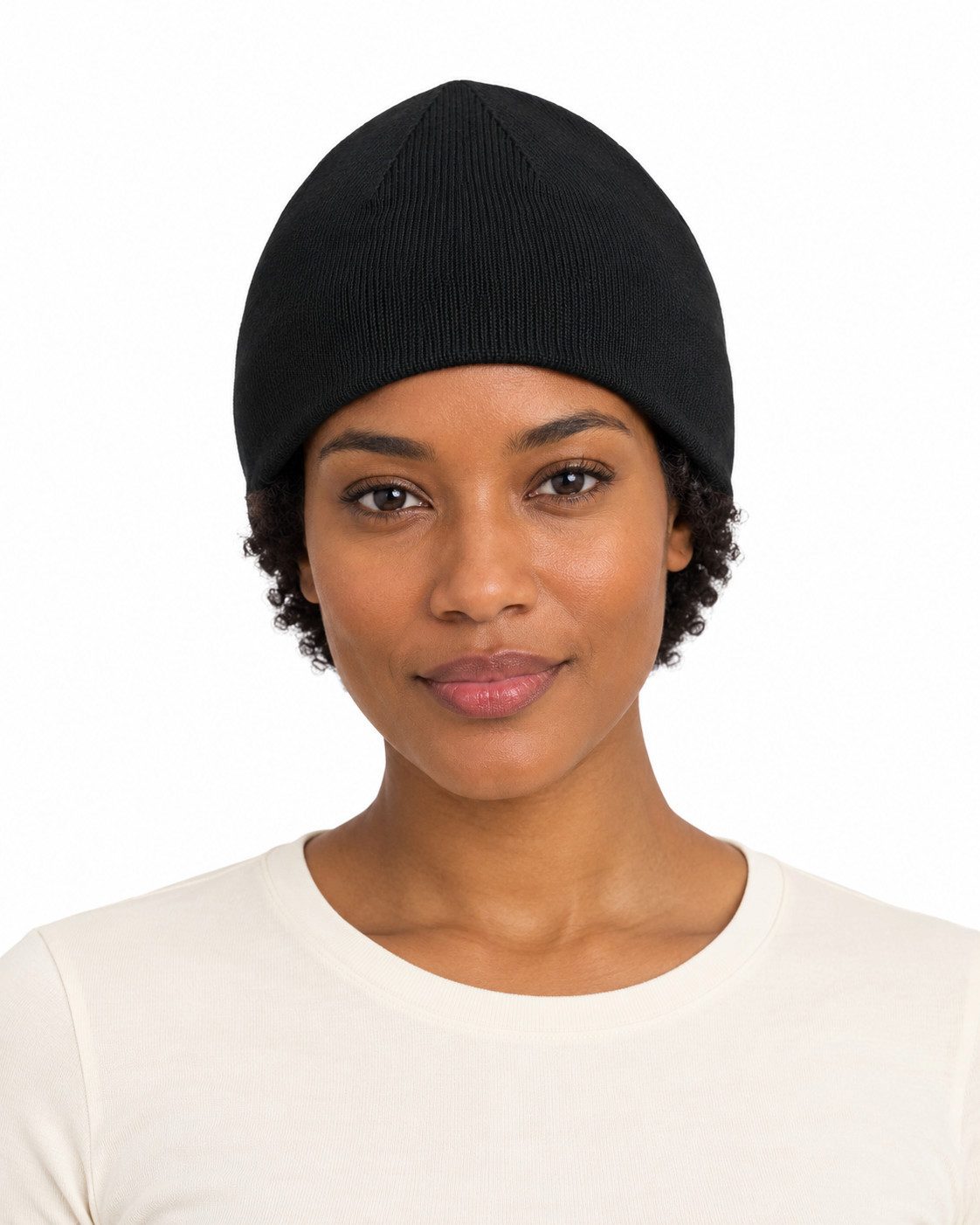 Sitztgut Beanie Unisex Baumwoll-Mütze mit Fleecefutter Feiner Jerseystrick mit Fleecefutter, Einheitsgröße