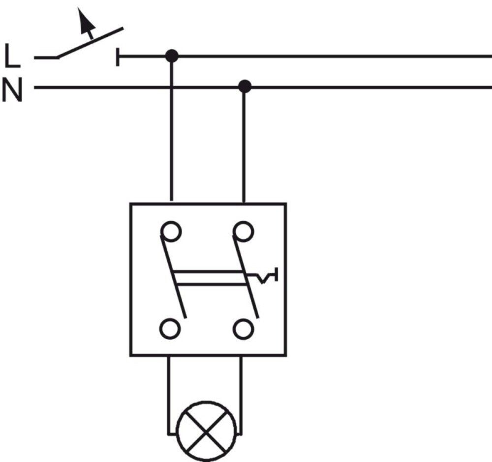 W-54 Ausschalter Busch-Jaeger 2601/2 Busch-Jaeger Klemmen