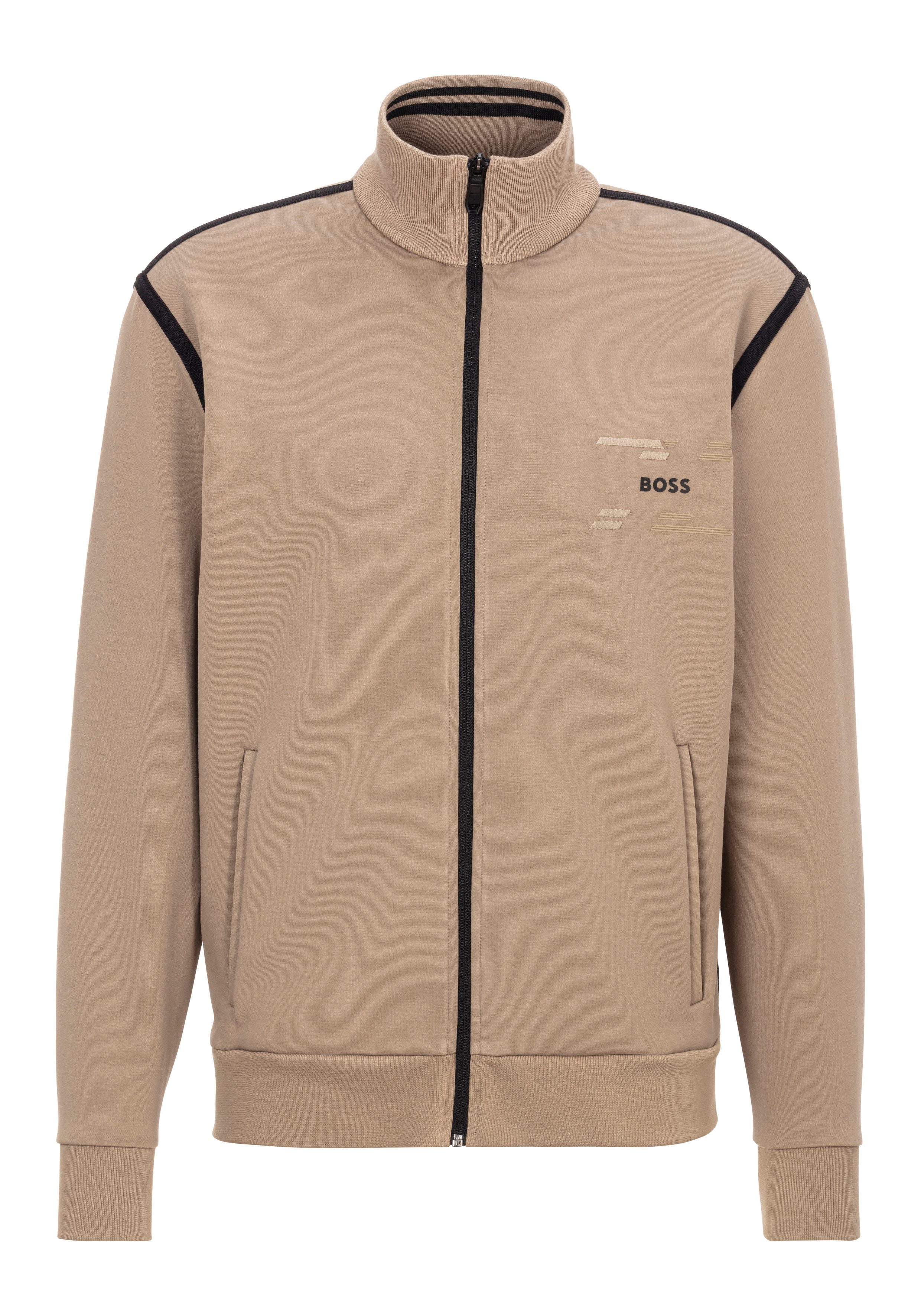 BOSS GREEN Sweatjacke Skaz Tape mit günstig online kaufen