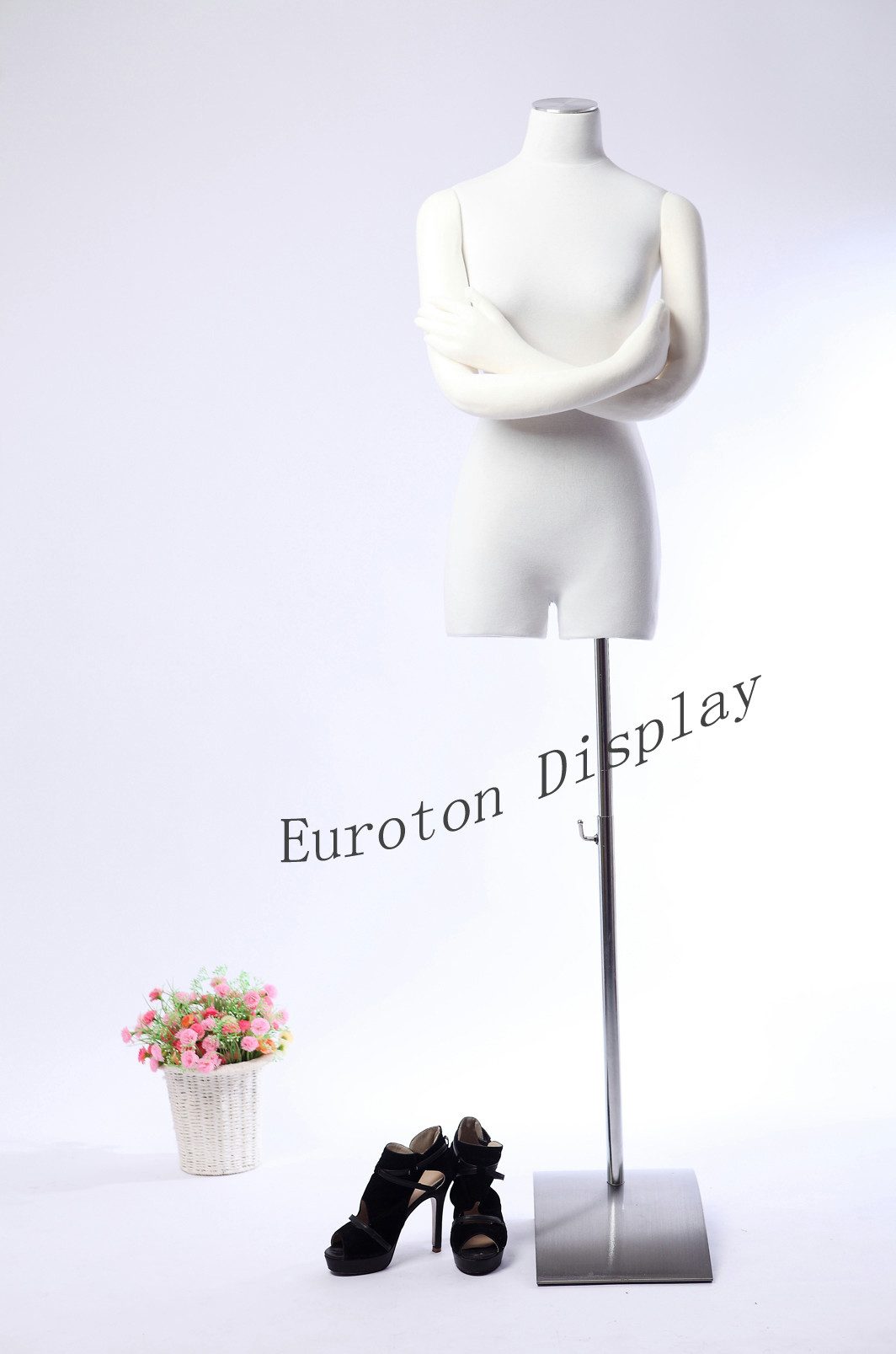 Eurohandisplay Schneiderpuppe Schneiderbüste 36/38 weiblich Schneiderpuppe Damenbüste, Modern und schick