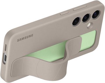 Samsung Handyhülle Standing Grip Case für Samsung Galaxy S24, Schutz, griffig und stylisch