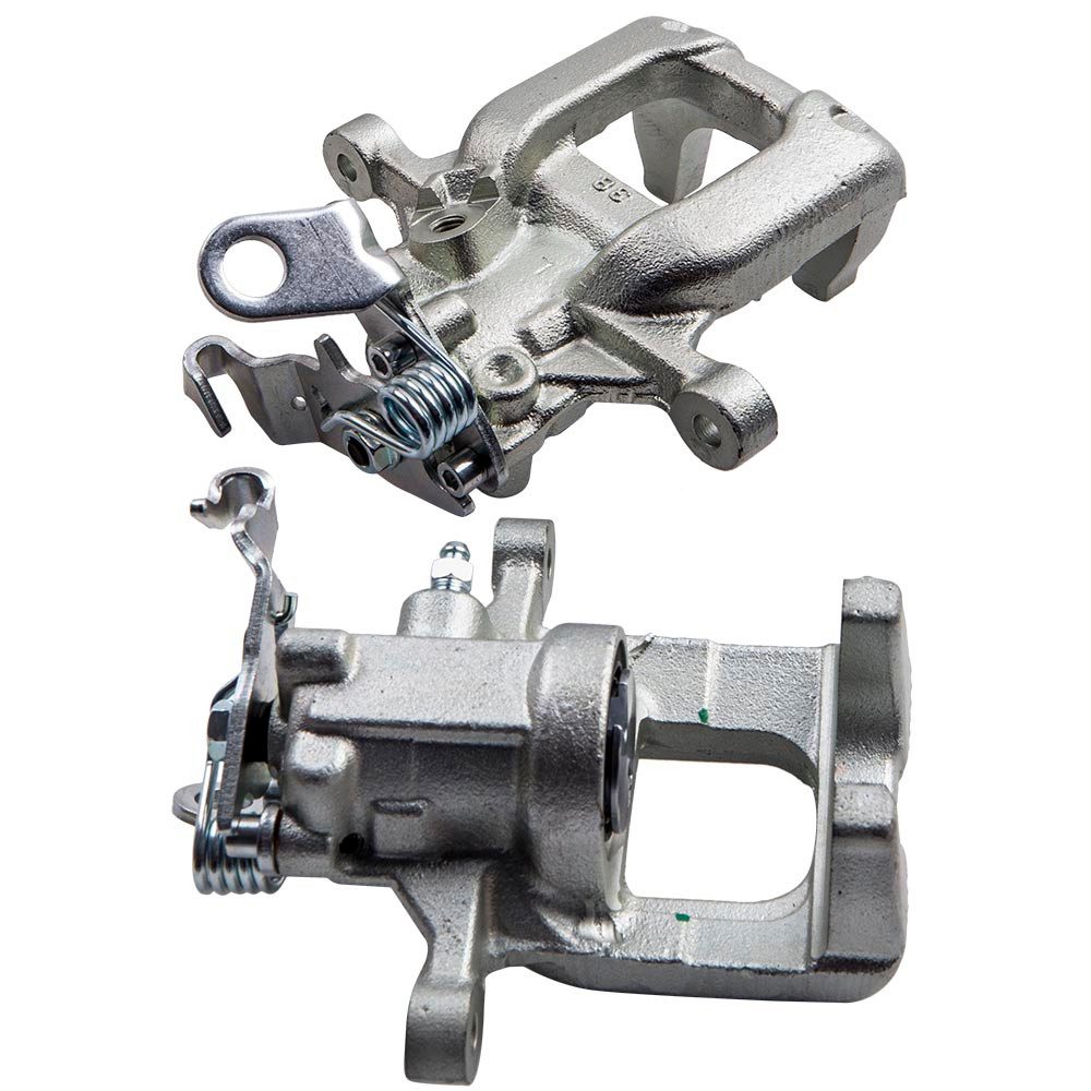 maXpeedingrods Bremsscheibe, 2x Bremssattel Hinten L+R For Skoda Octavia Superb Yeti PR-1KS 1KT