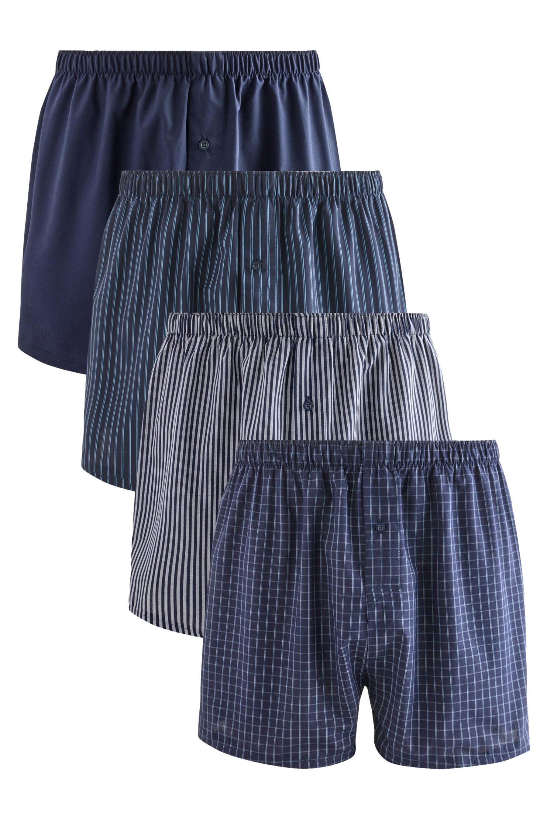 Boxershorts Kew Gardens gewebte Boxershorts mit Blumen-Print