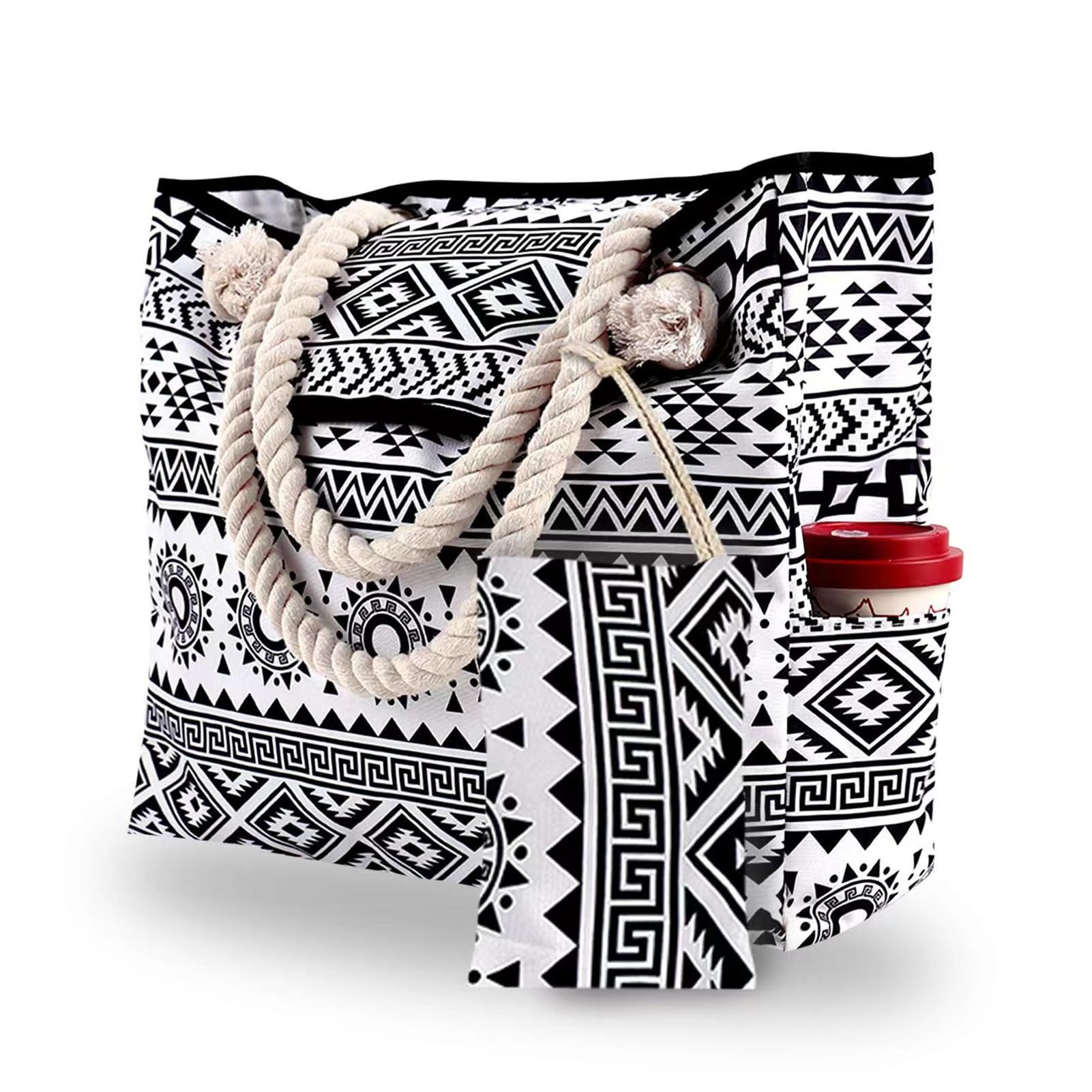 Coonoor Strandtasche Damen Extra Groß Schultertasche Shopper Einkaufstasche günstig online kaufen