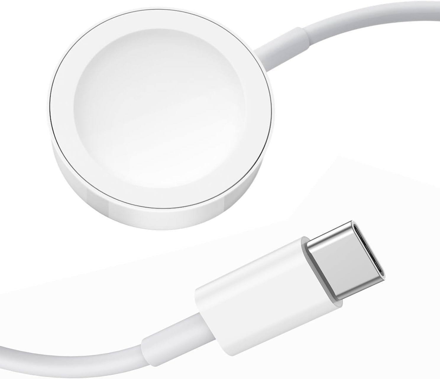 Widmann-Shop Ladestation für Apple Watch Ladekabel Ladegerät Magnetisch auf USB‑C Ladestation (Ladegerät für Apple Watch)