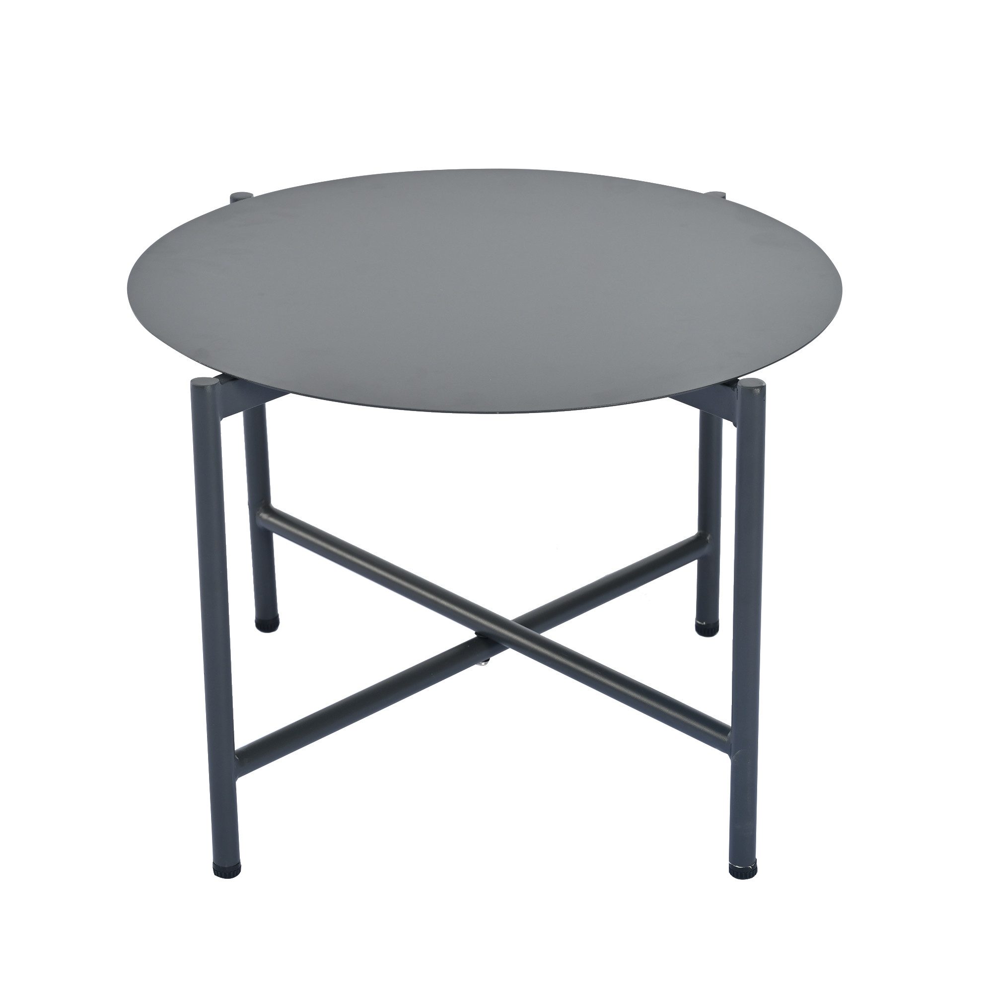 Gartenlounge-Set, (5-tlg., Gartengarnitur mit Kissen, 2-Sitzer-Sofa, 2 Sessel, 2 Tisch), Sitzgarnitur für 4 Personen, Gartenmöbel Set aus Stahl, Loungeset