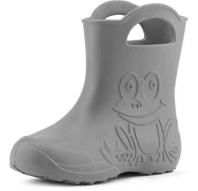 Ladeheid EVA Regenstiefel für Mädchen und Jungen LA-CA-01 Gummistiefel Kinder, federleicht