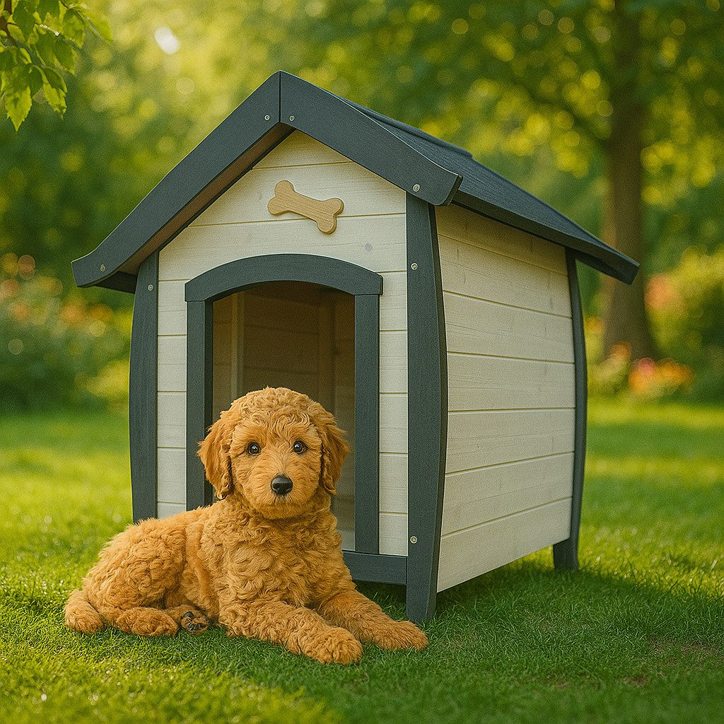Zooprinz Hundehütte Bella mit dekorativem Hundeknochen, günstig online kaufen