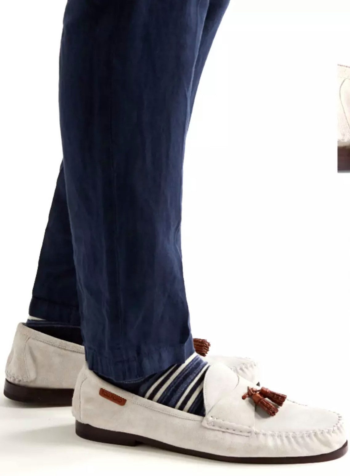 Tom Ford Berwick Schuhe Lammfell Tasselled Suede Mokassins Loafer Aus geschmeidigem Kalbsleder in edlem Wildleder-Finish