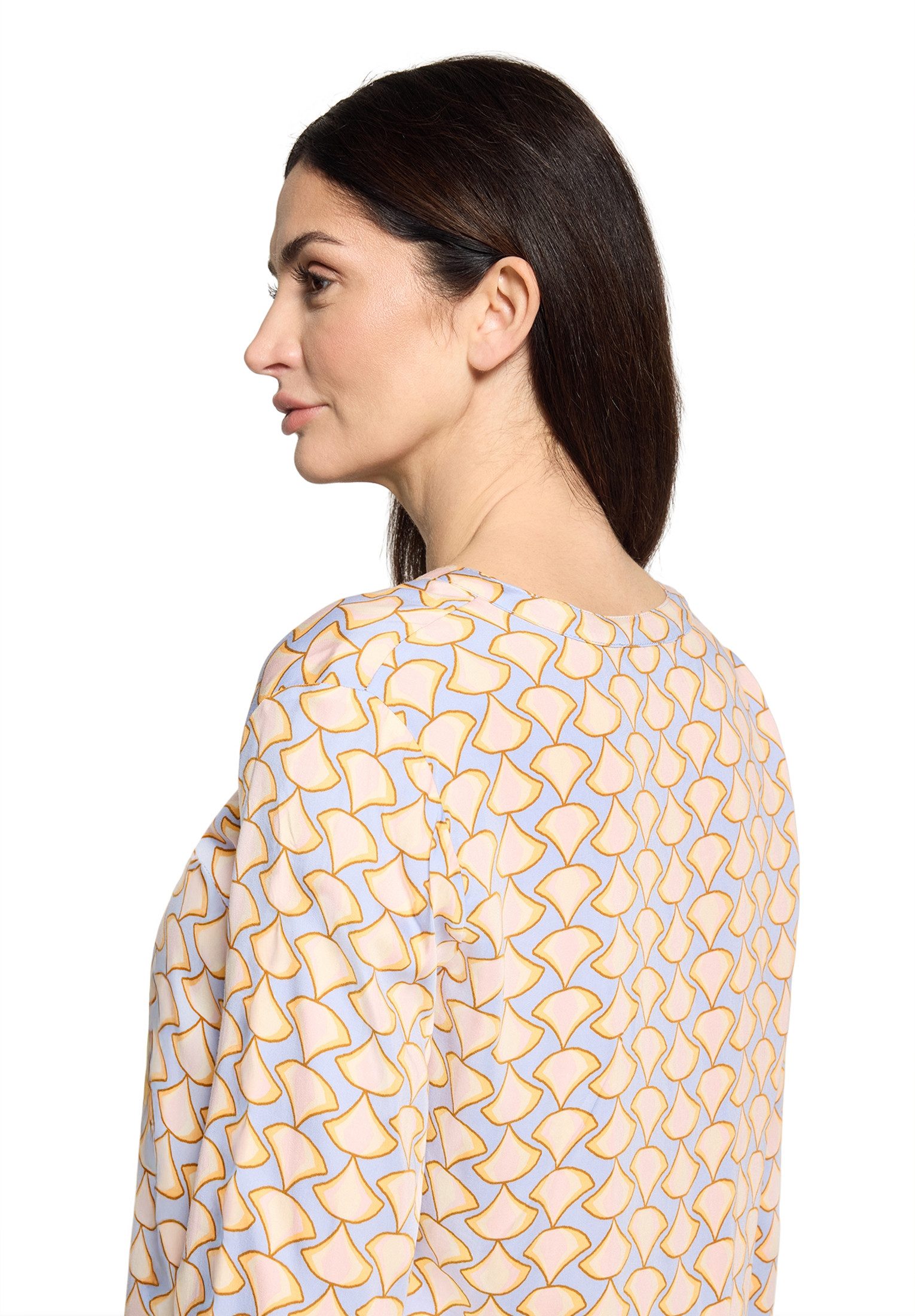 Cartoon Schlupfbluse Damen mit Muster