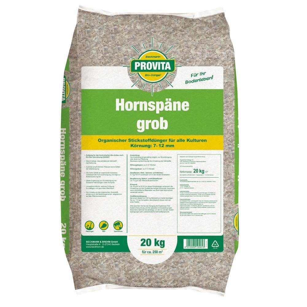 Beckmann PROVITA BioDünger Gartendünger Hornspäne Horndünger