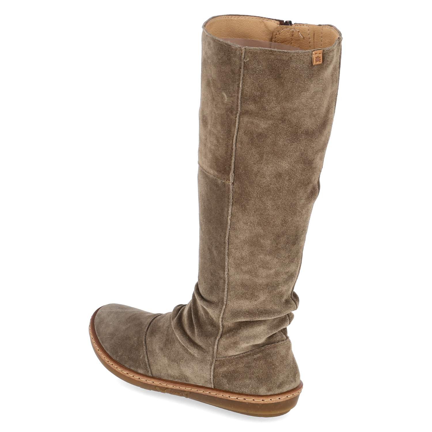 El Naturalista El Naturalista N5313 Sillk Suede Land Damen Rauleder beige Stiefel