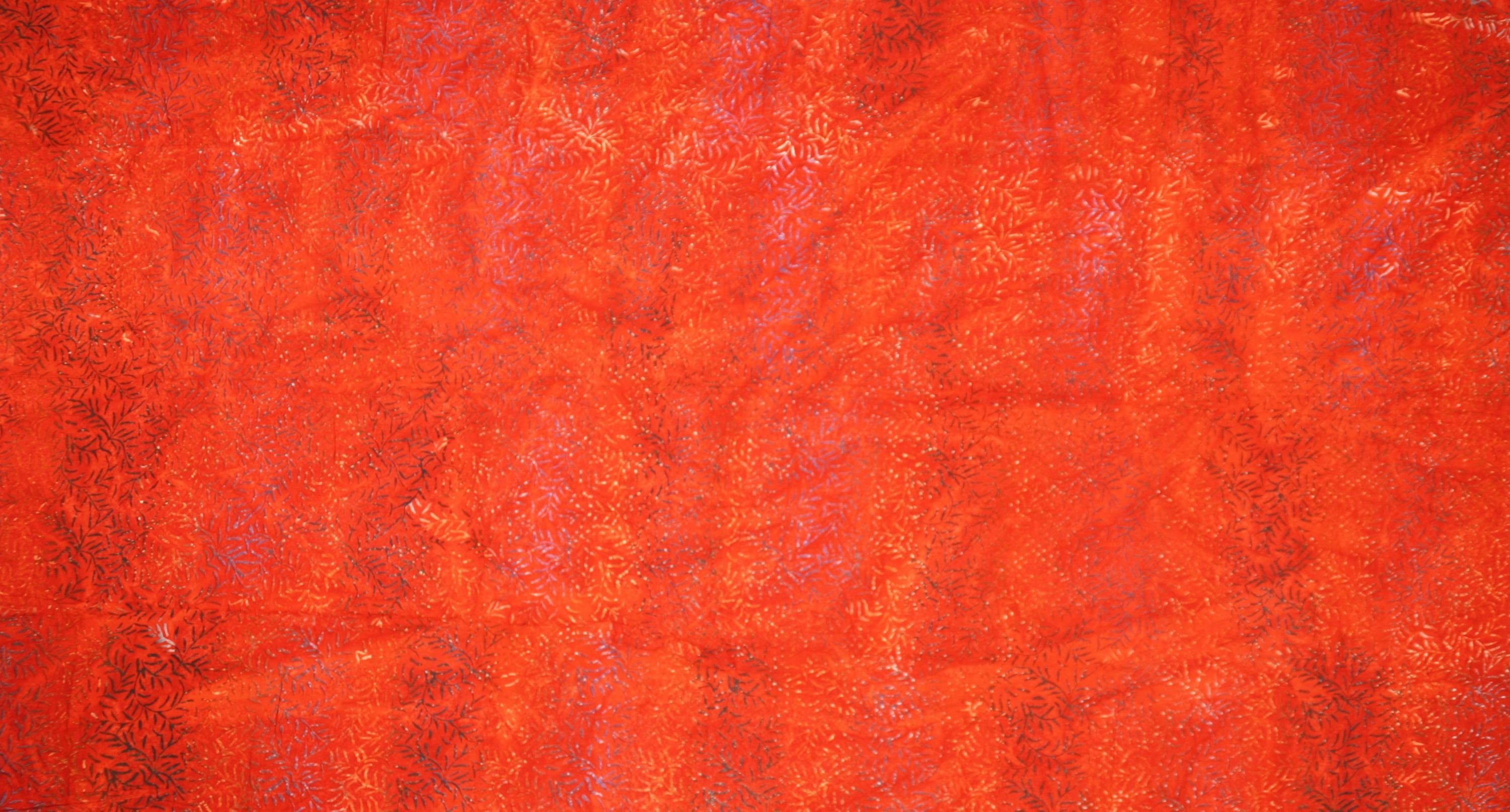 PANASIAM Halstuch Schal Wachsbatik Jahreszeit für jede oder ob Schultertuch, Strandtuch Bambooleaf Viskose aus als weicher Sarong Wickelkleid wunderbar Orange egal B0017