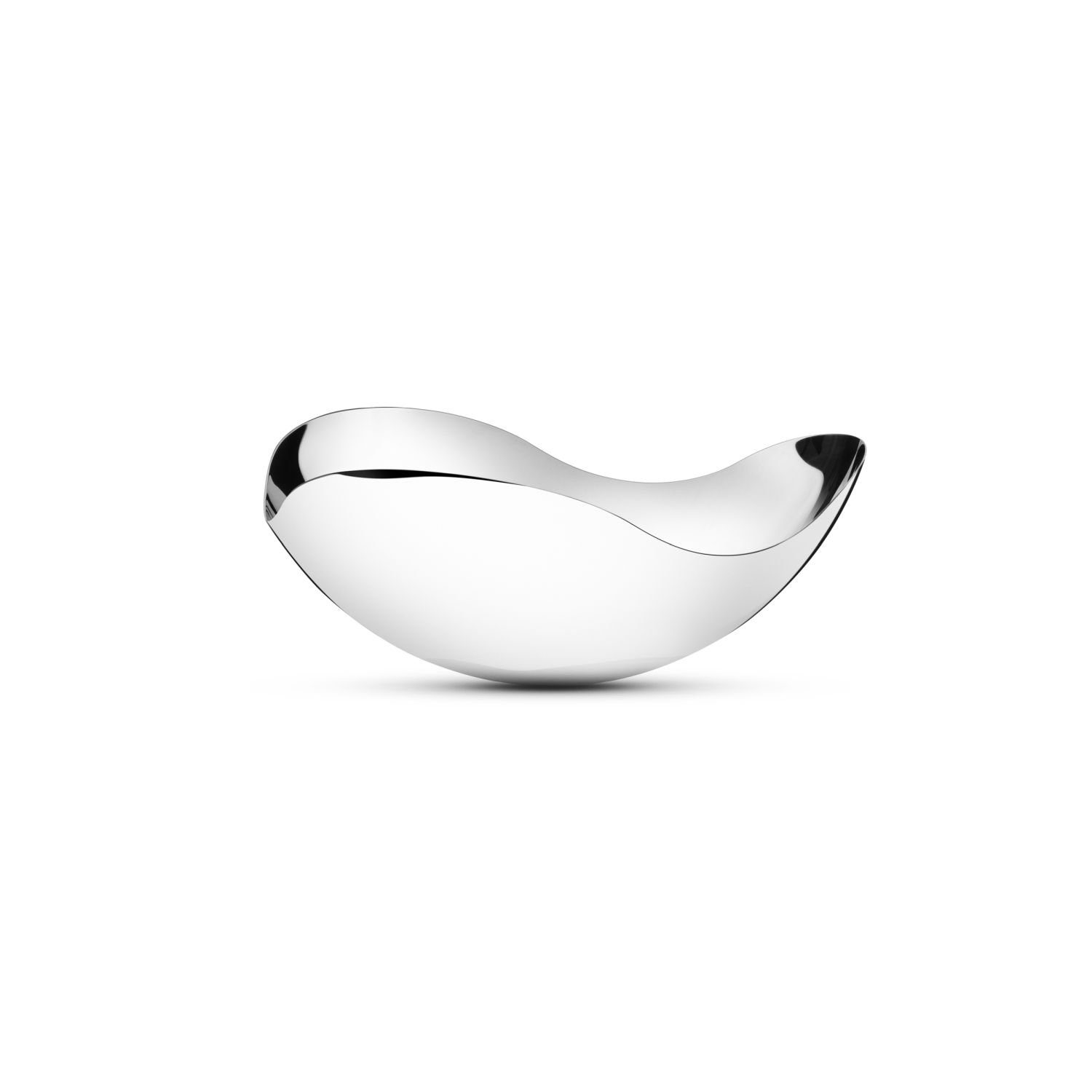 Georg Jensen Obstschale Bloom Groß, Edelstahl