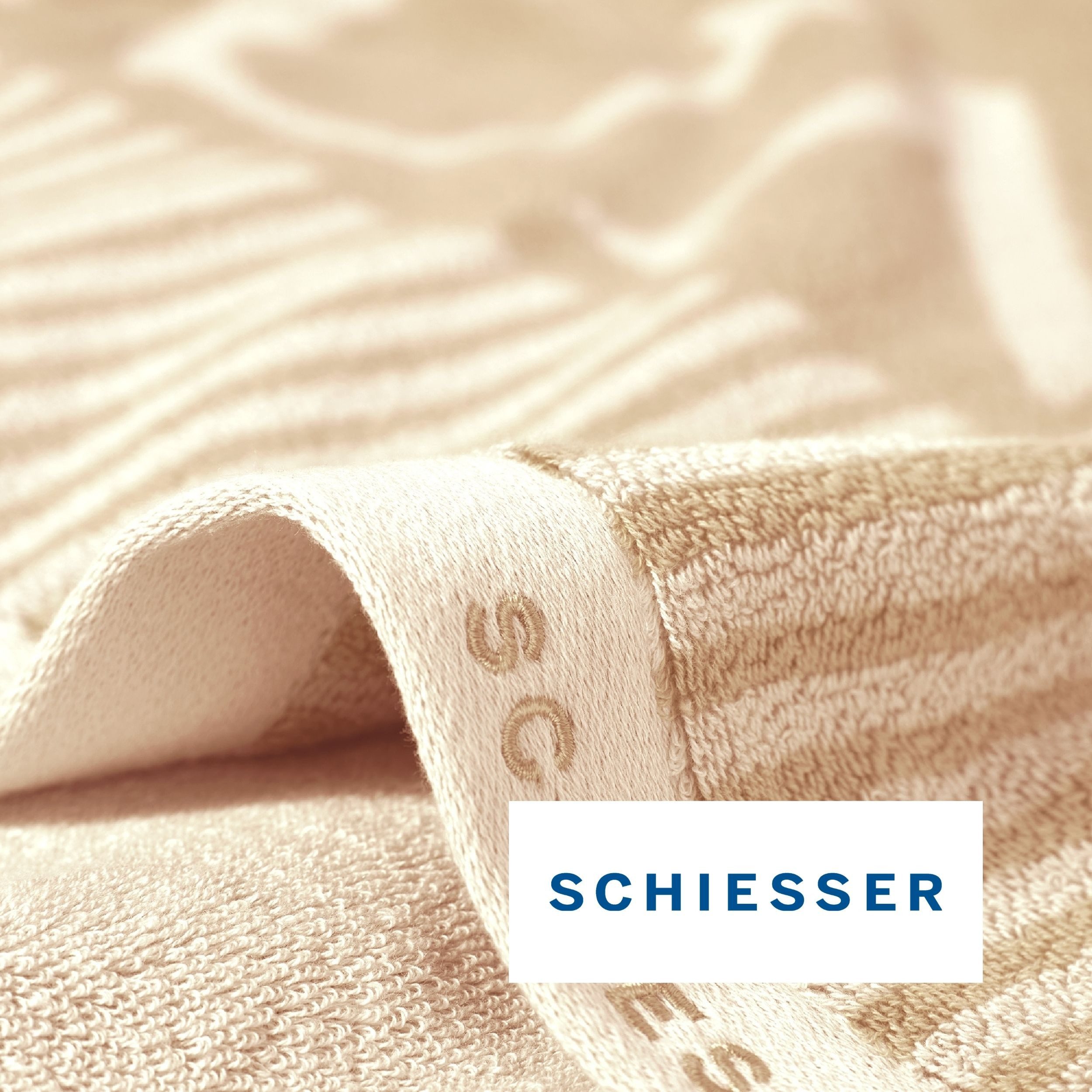 Schiesser Saunatuch Rom aus garngefärbtem, kuschelweichem Baumwollfrottier, Frottier (1-St), OEKO-TEX® MADE IN GREEN – Bild 3 von 5