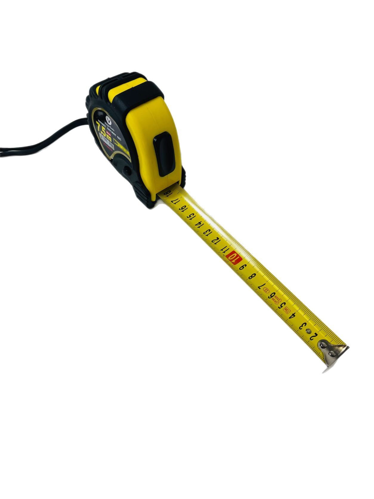 Metermaß 2tlg VaGo-Tools Rollmeter Stopknöpfe 3m/7,5m Set Maßband mit