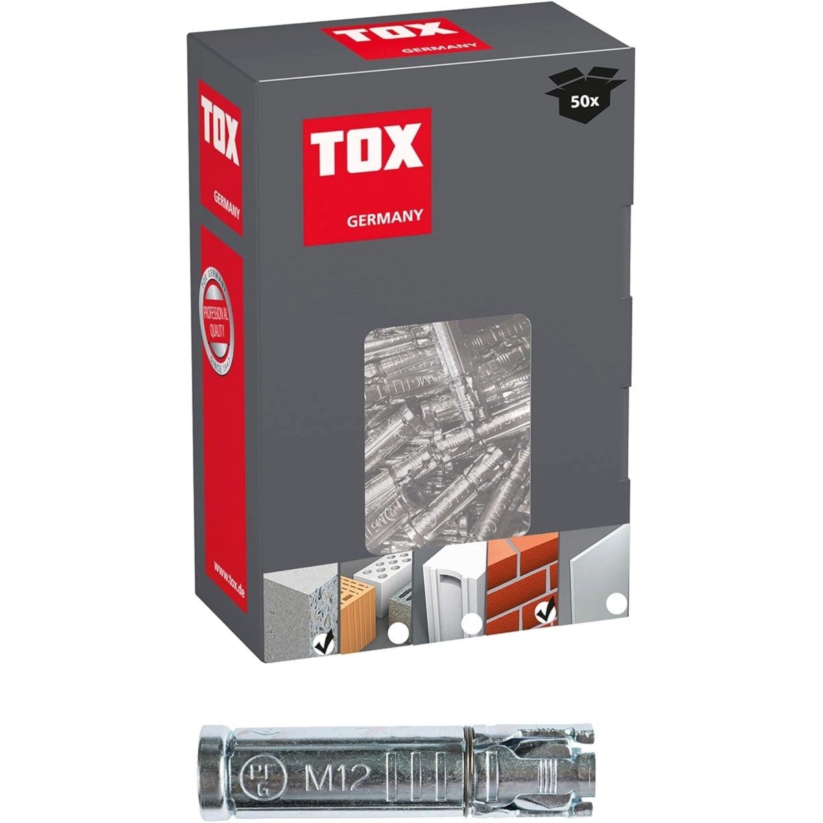 Tox Schraube