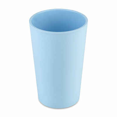 KOZIOL Becher Connect Cup L, Sweet Blue, 350 ml, Thermoplastischer Kunststoff