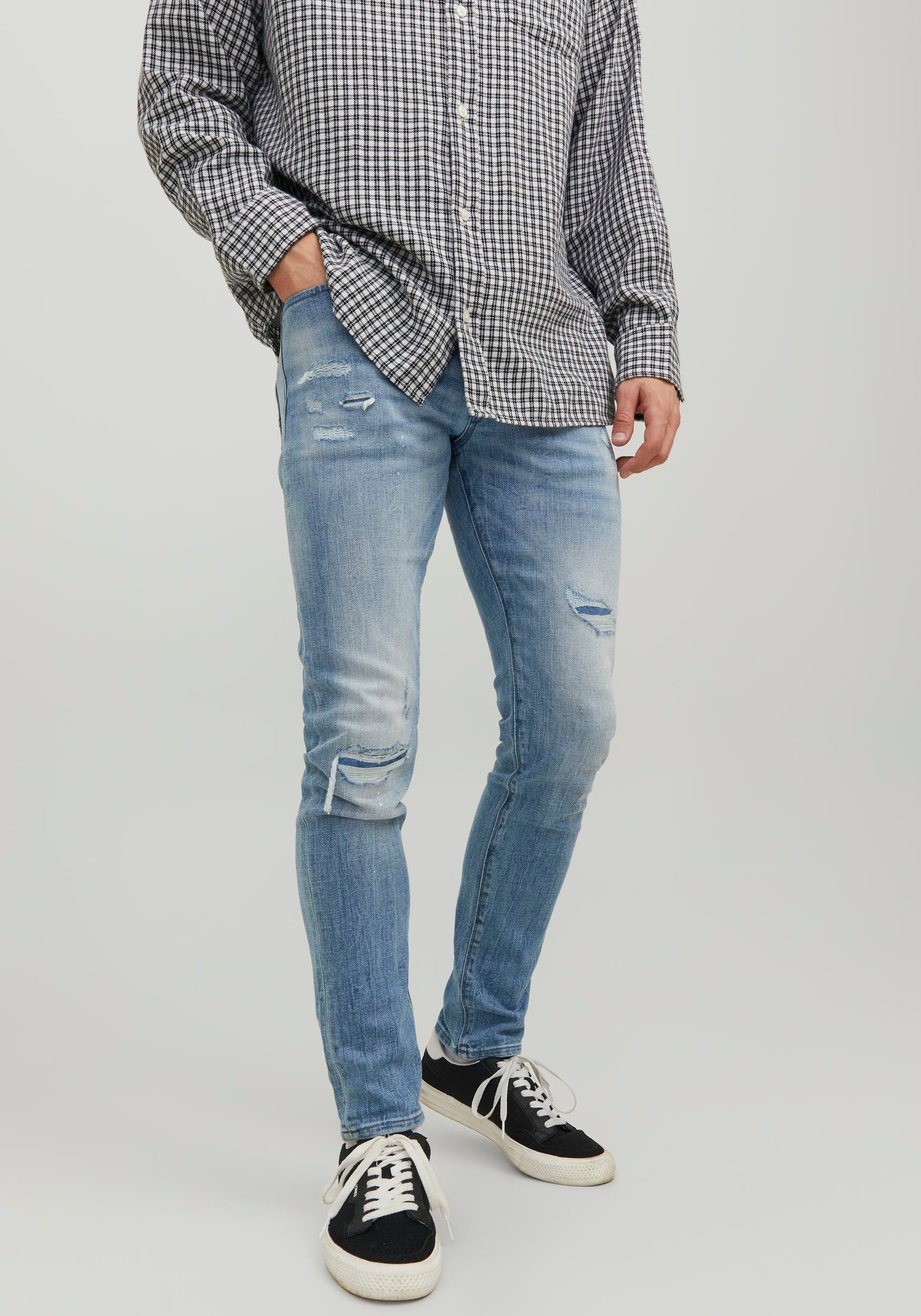 Jack & Jones Slim-fit-Jeans GLENN BLAIR blue denim | Slim-Fit Jeans