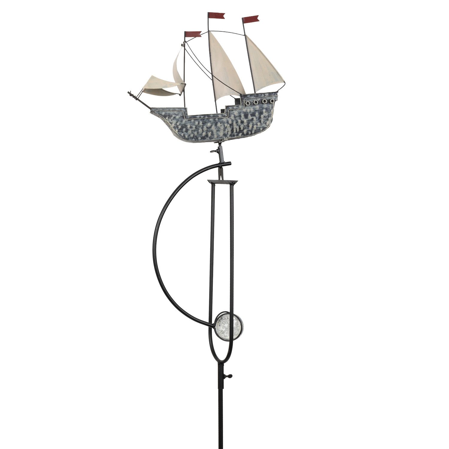 Moritz Gartenstecker Windspiel Segelschiff Gartenpendel Gartenfigur günstig online kaufen