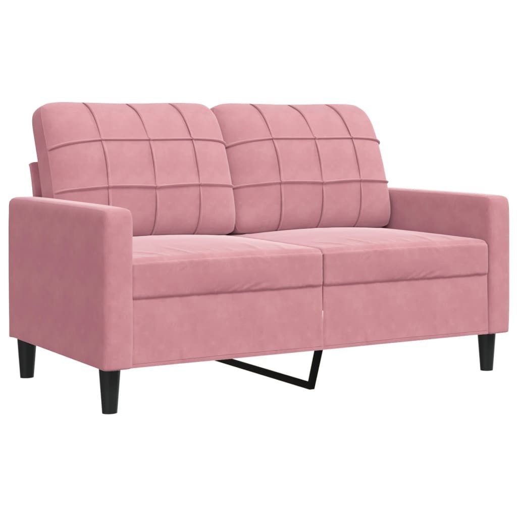 vidaXL Sofa 2-Sitzer-Sofa Rosa 120 cm günstig online kaufen