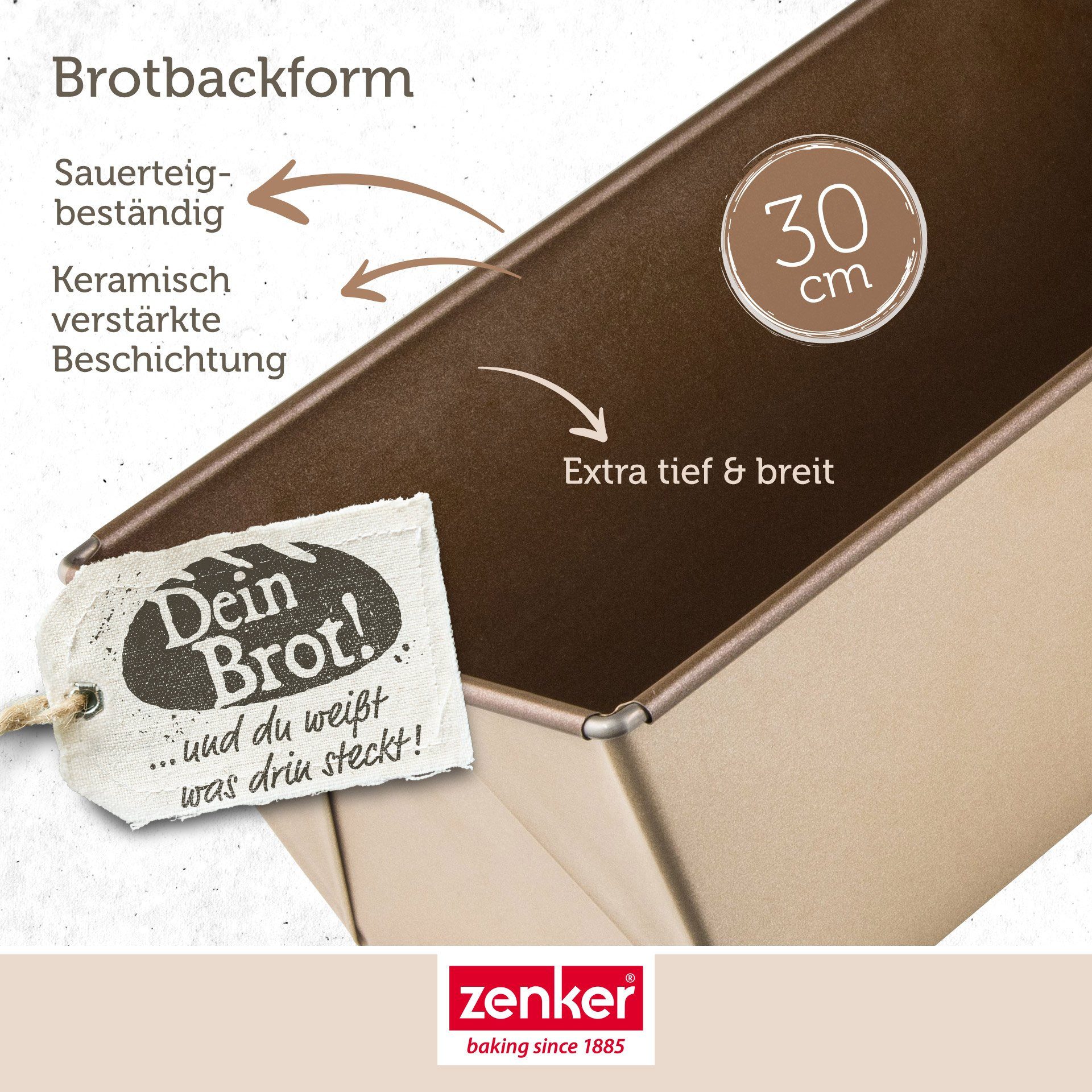Zenker Brotbackform Brotbackform